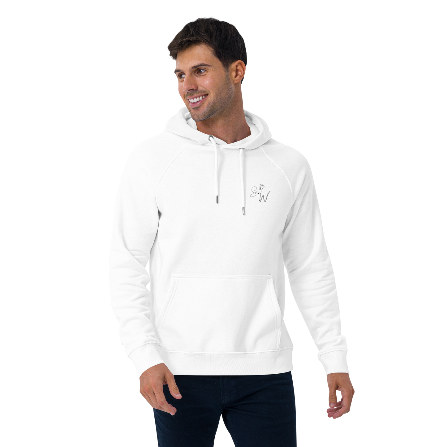 SW Fress Flash Unisex Bio-Raglan-Hoodie