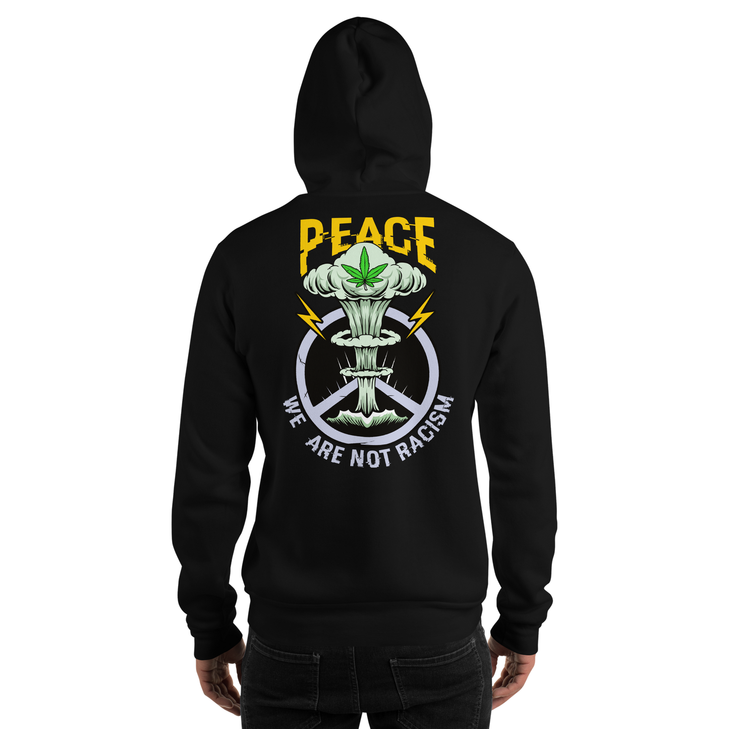 SW Peace Unisex-Kapuzenpullover