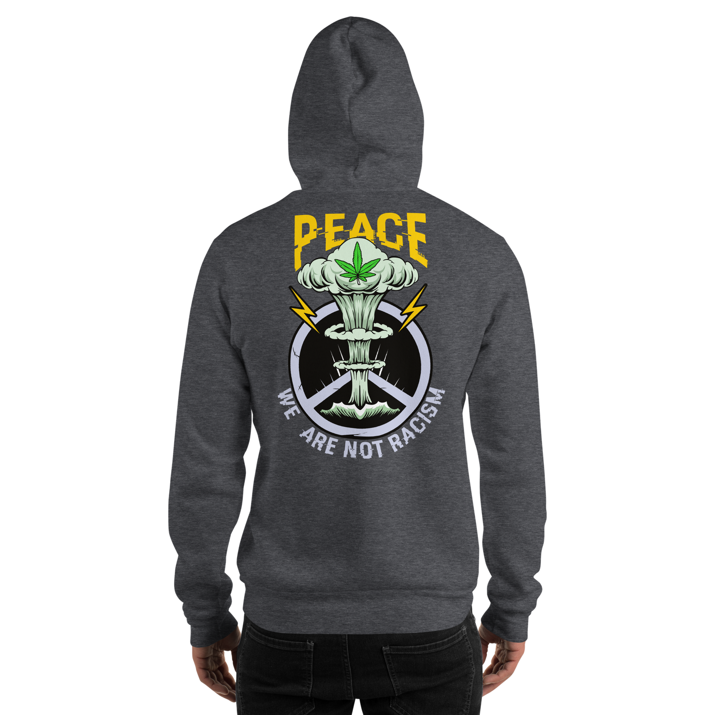 SW Peace Unisex-Kapuzenpullover