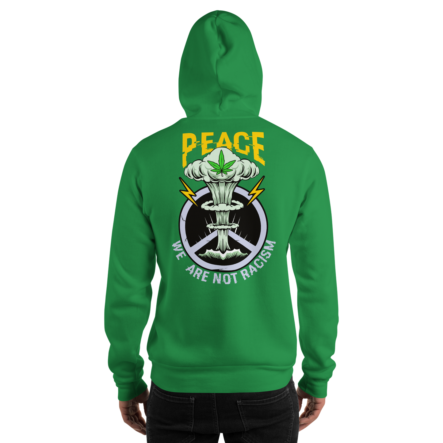 SW Peace Unisex-Kapuzenpullover