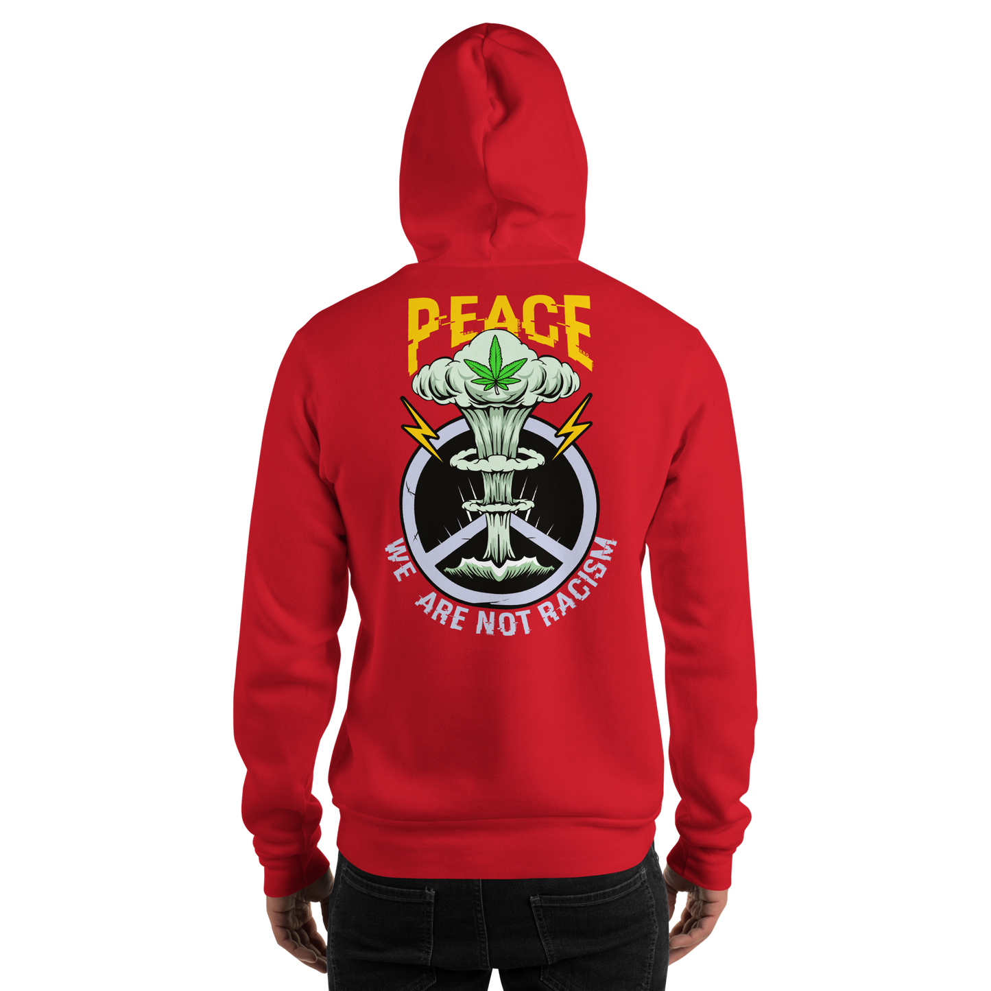 SW Peace Unisex-Kapuzenpullover