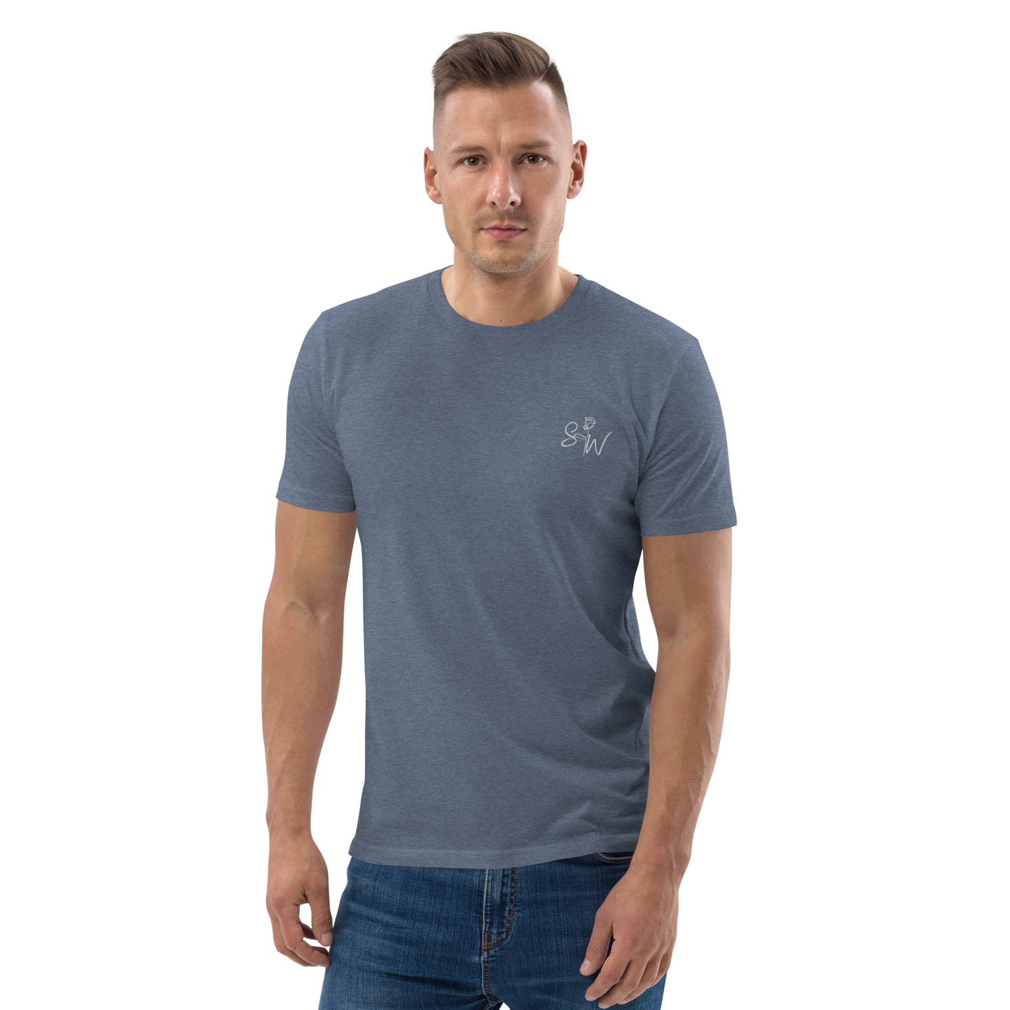 SW 2 Gesichter Unisex-Bio-Baumwoll-T-Shirt