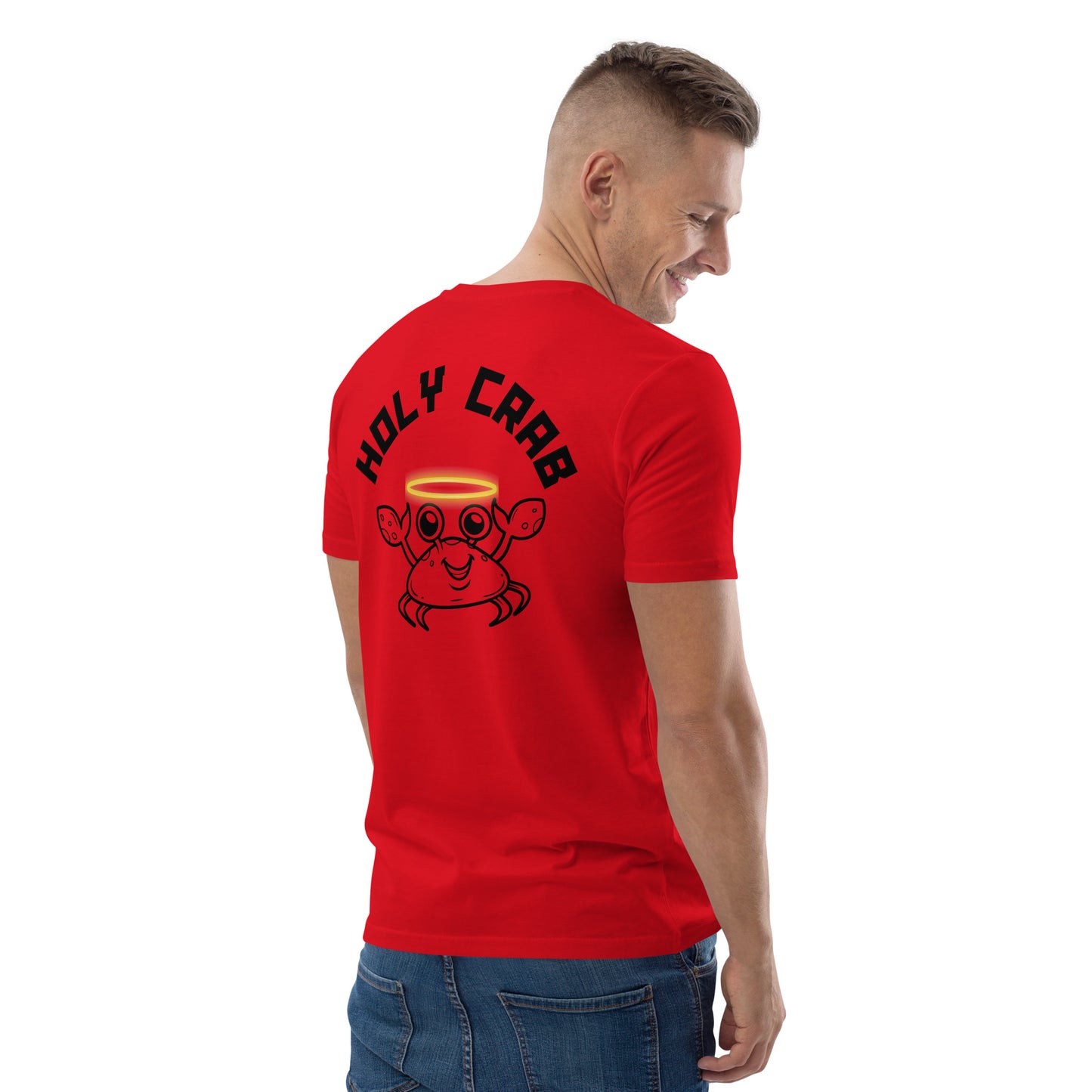 SW Holy Crab Unisex-Bio-Baumwoll-T-Shirt