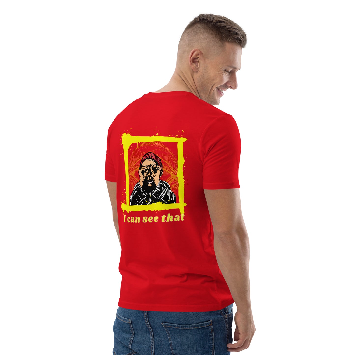 SW I Can See That Unisex-Bio-Baumwoll-T-Shirt