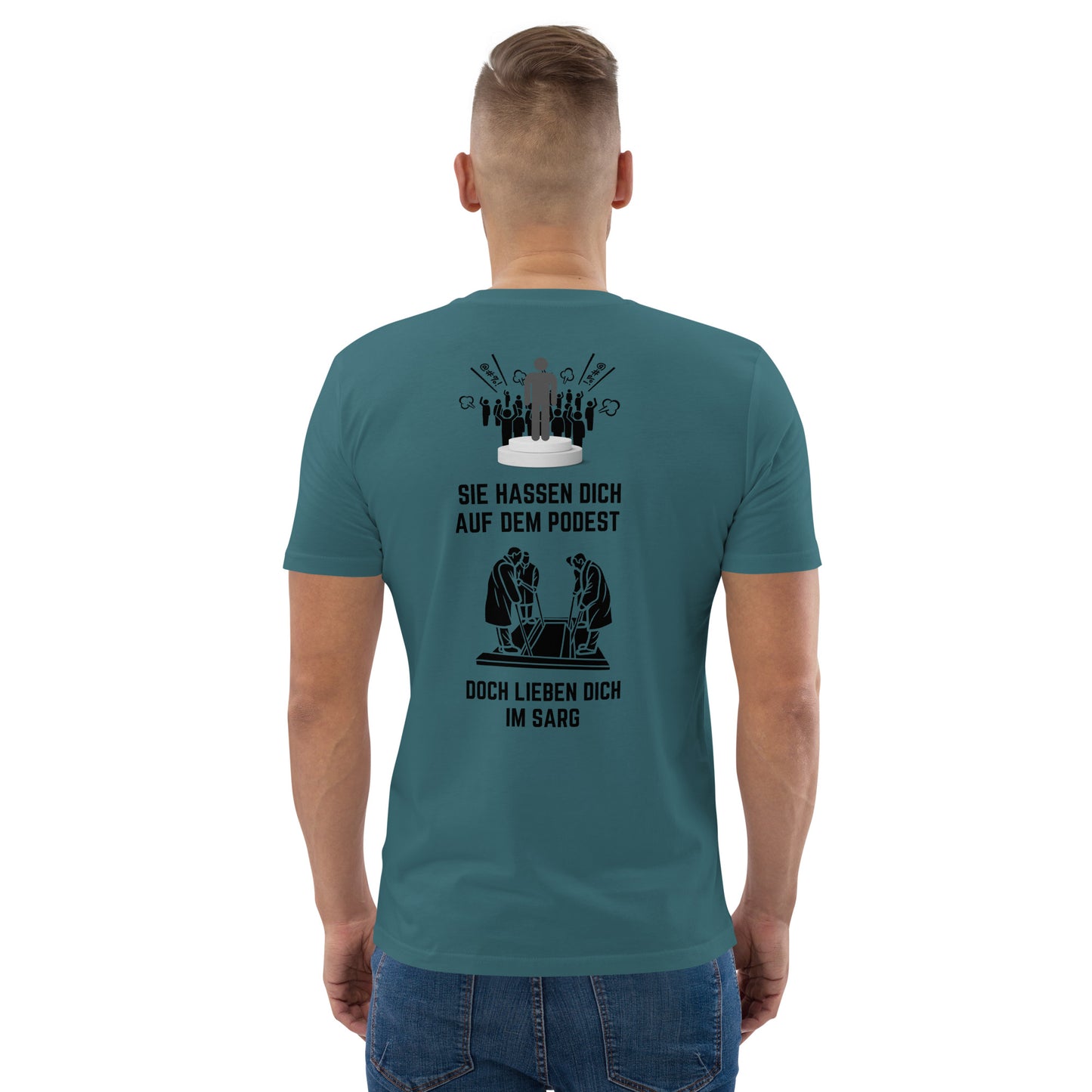 Sie Hassen... Unisex-Bio-Baumwoll-T-Shirt