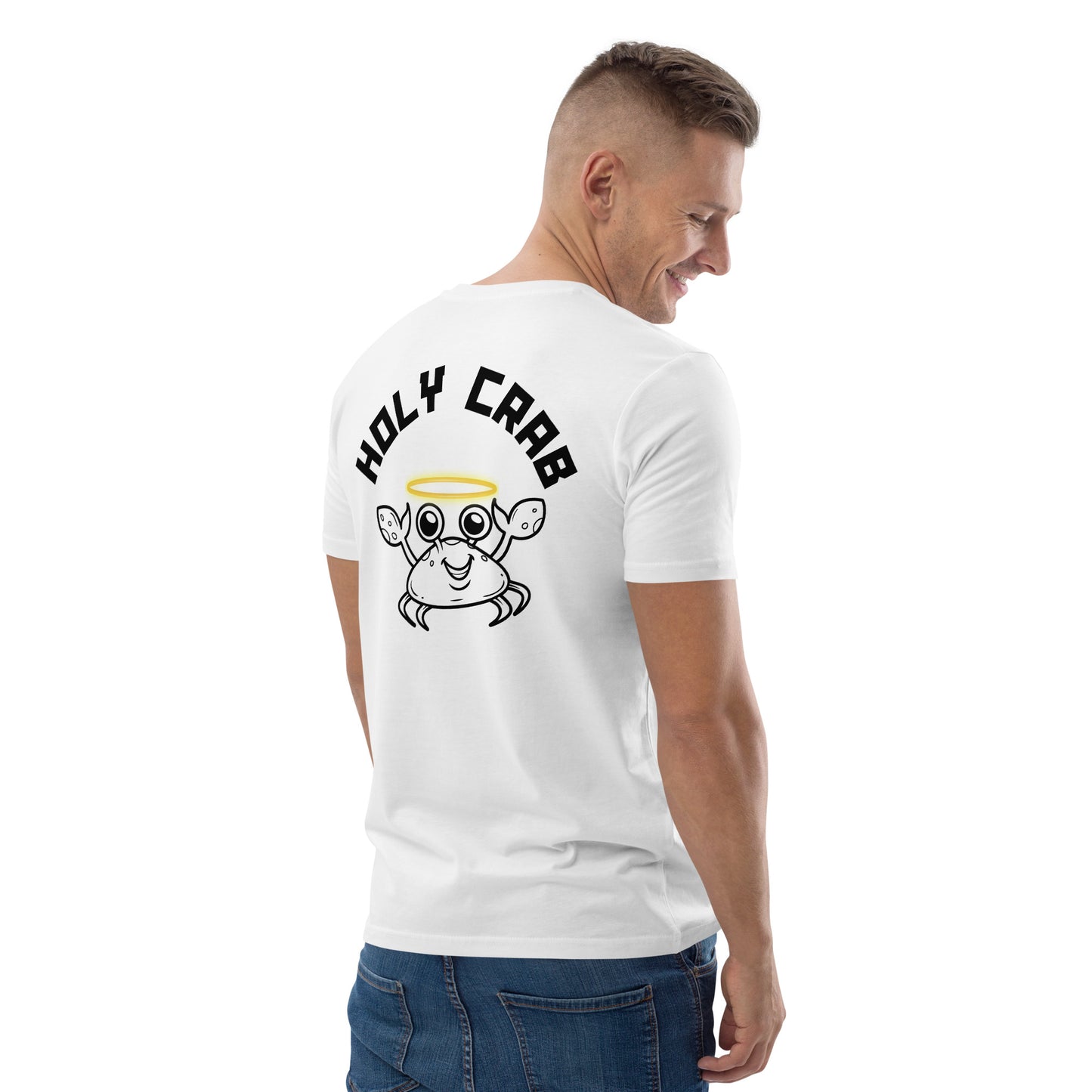 SW Holy Crab Unisex-Bio-Baumwoll-T-Shirt