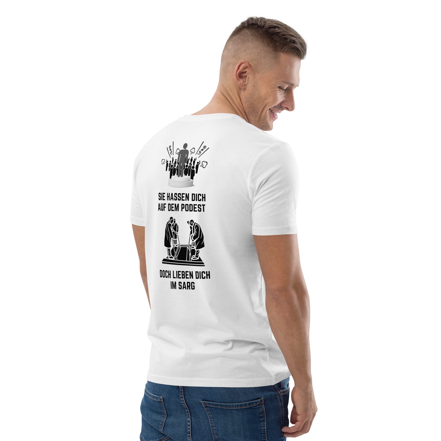 Sie Hassen... Unisex-Bio-Baumwoll-T-Shirt