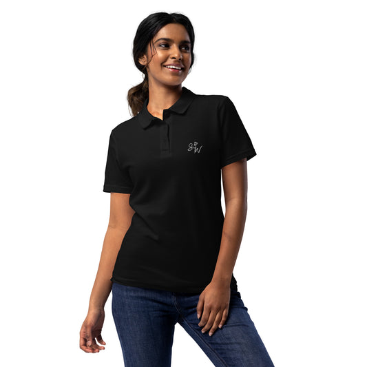 SW Piqué-Poloshirt für Damen