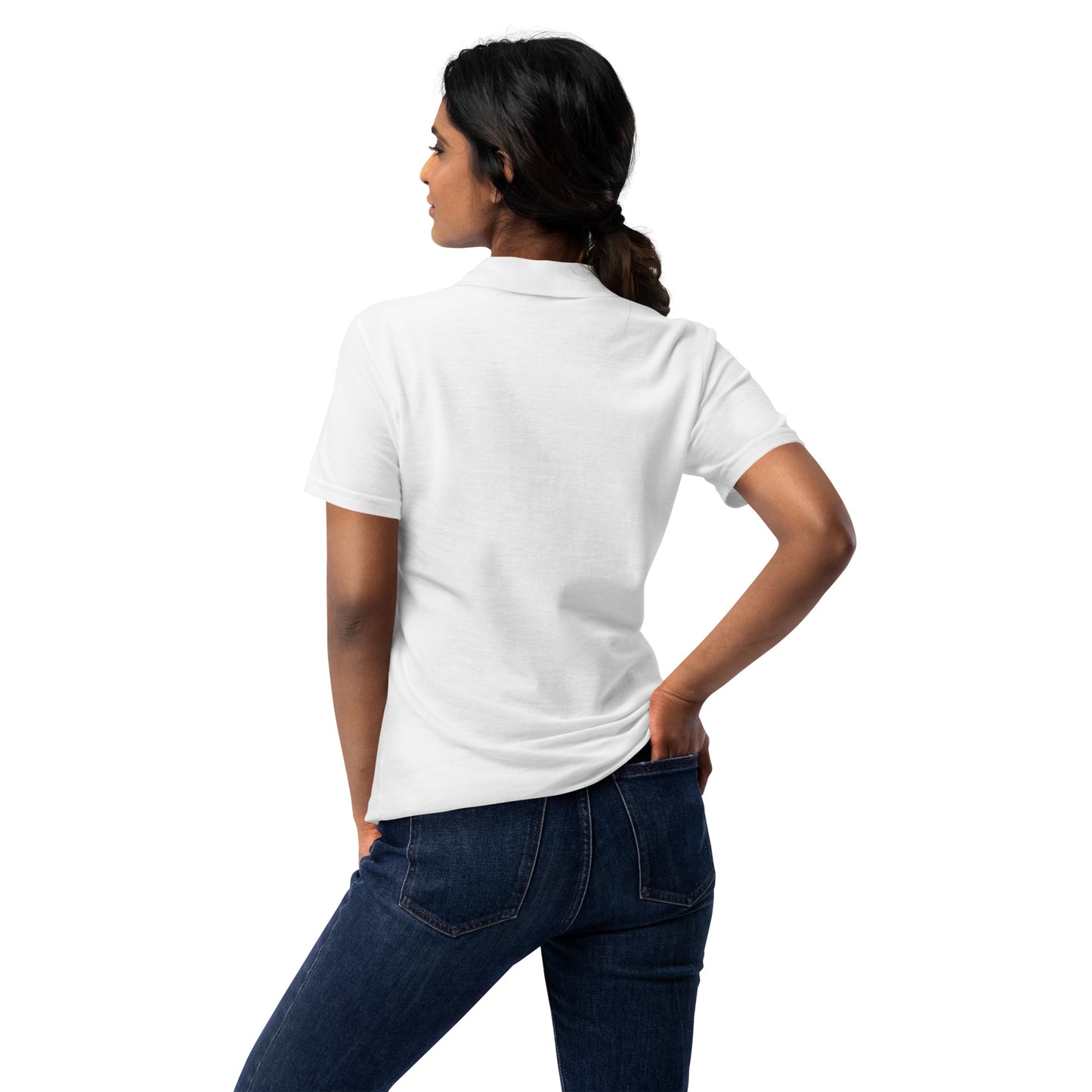 SW Piqué-Poloshirt für Damen